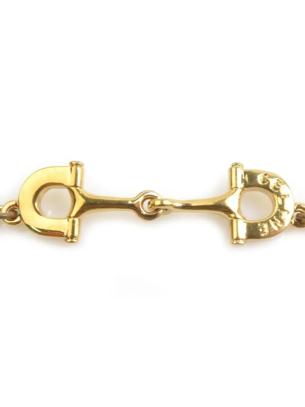 Auth Celine Necklace Gold Metal - #302613C15B